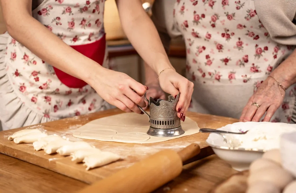 Fartuch kuchenny Cukier Puder 1