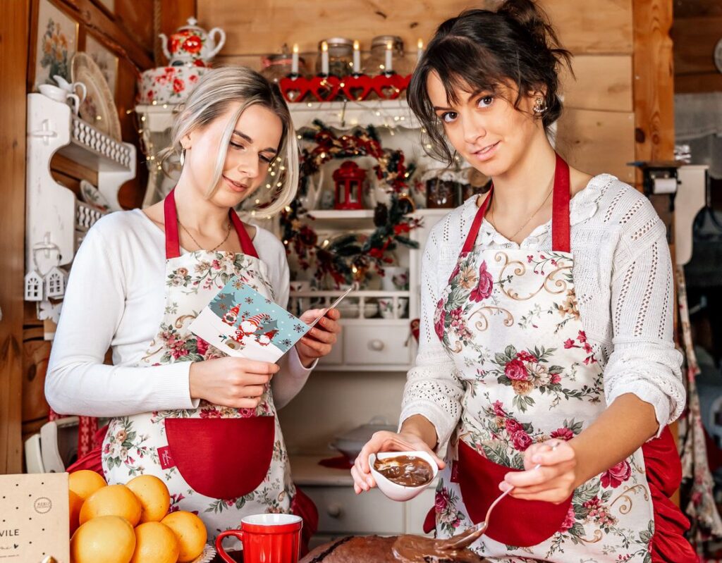 Prezent swiateczny dla przyjaciolki Fartuszek kuchenny e1732392256850